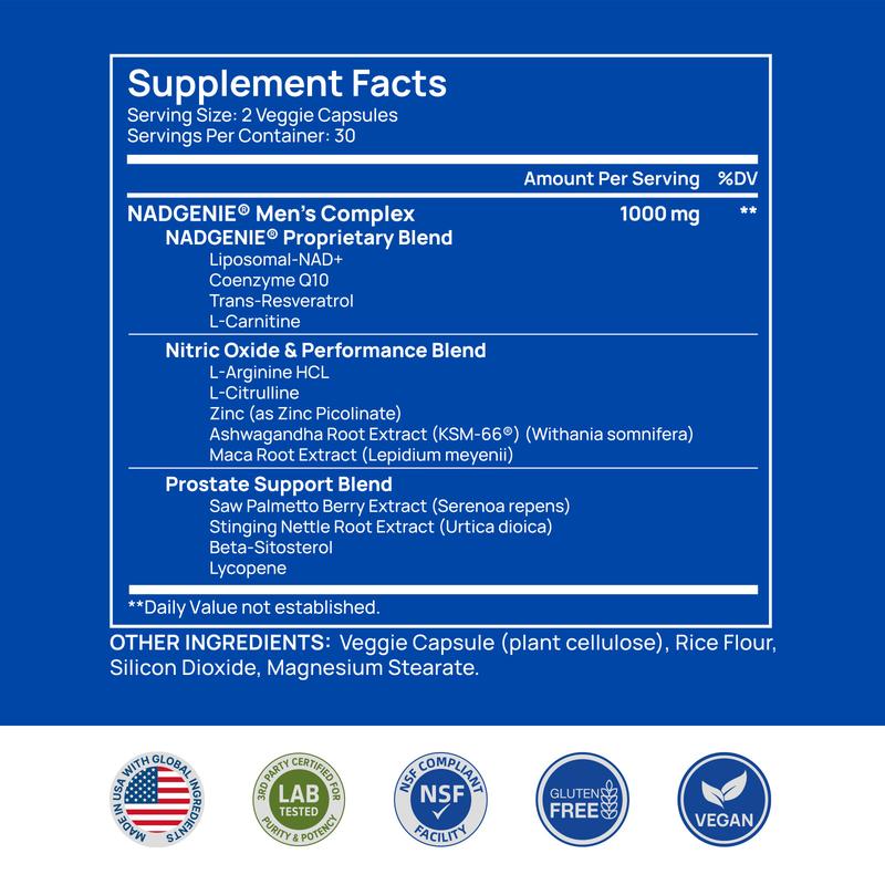 Sorlabs NAD+  Men's Complex