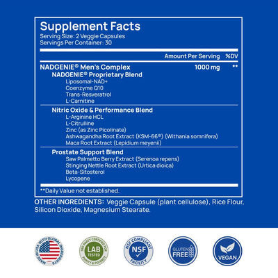 Sorlabs NAD+  Men's Complex